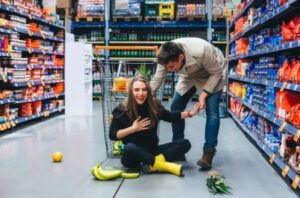 slip and fall at store