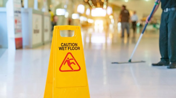 slip and fall at store