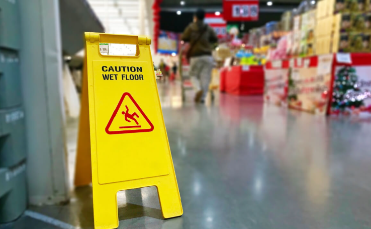 slip and fall case