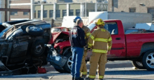 multi car accident