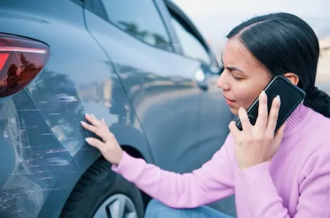 sue someone for damaging my car