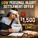 Low Personal Injury Settlement Offer Low Personal Injury Settlement Offer