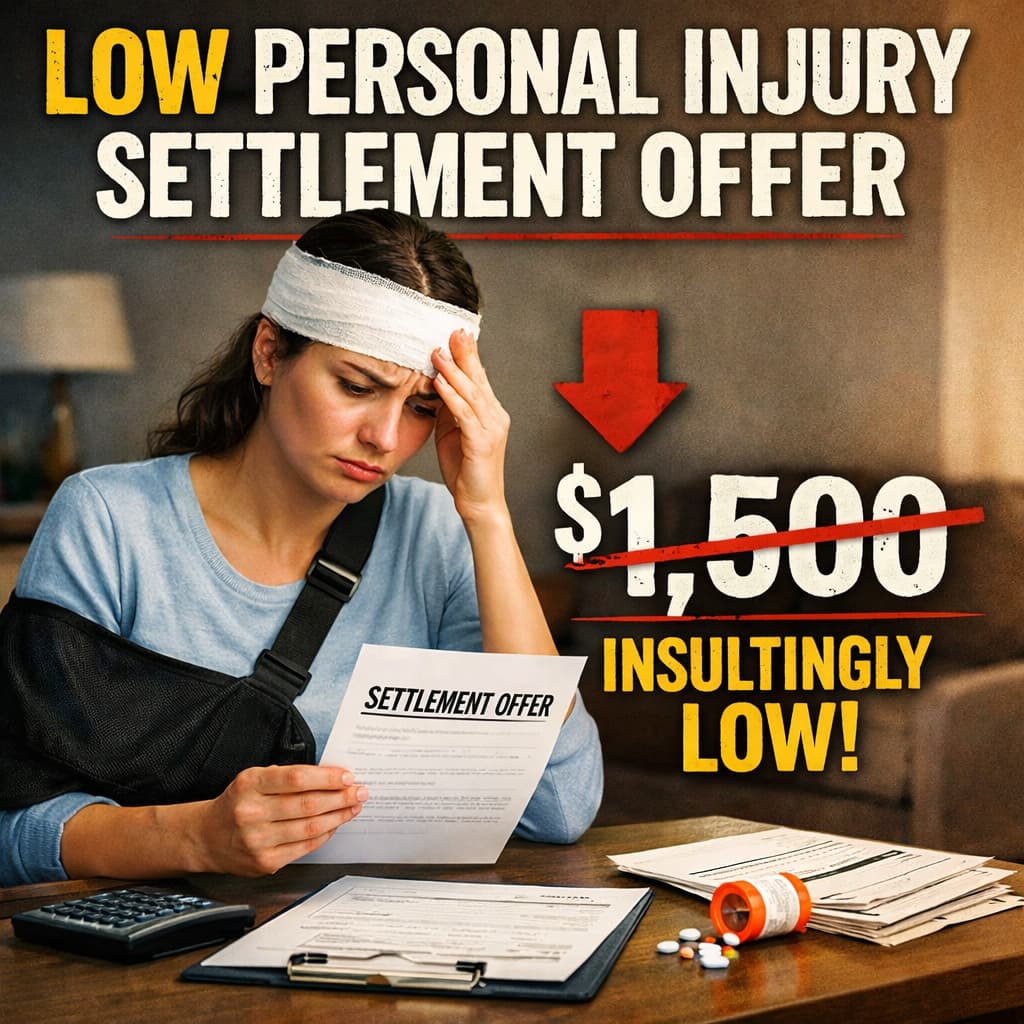 Low Personal Injury Settlement Offer