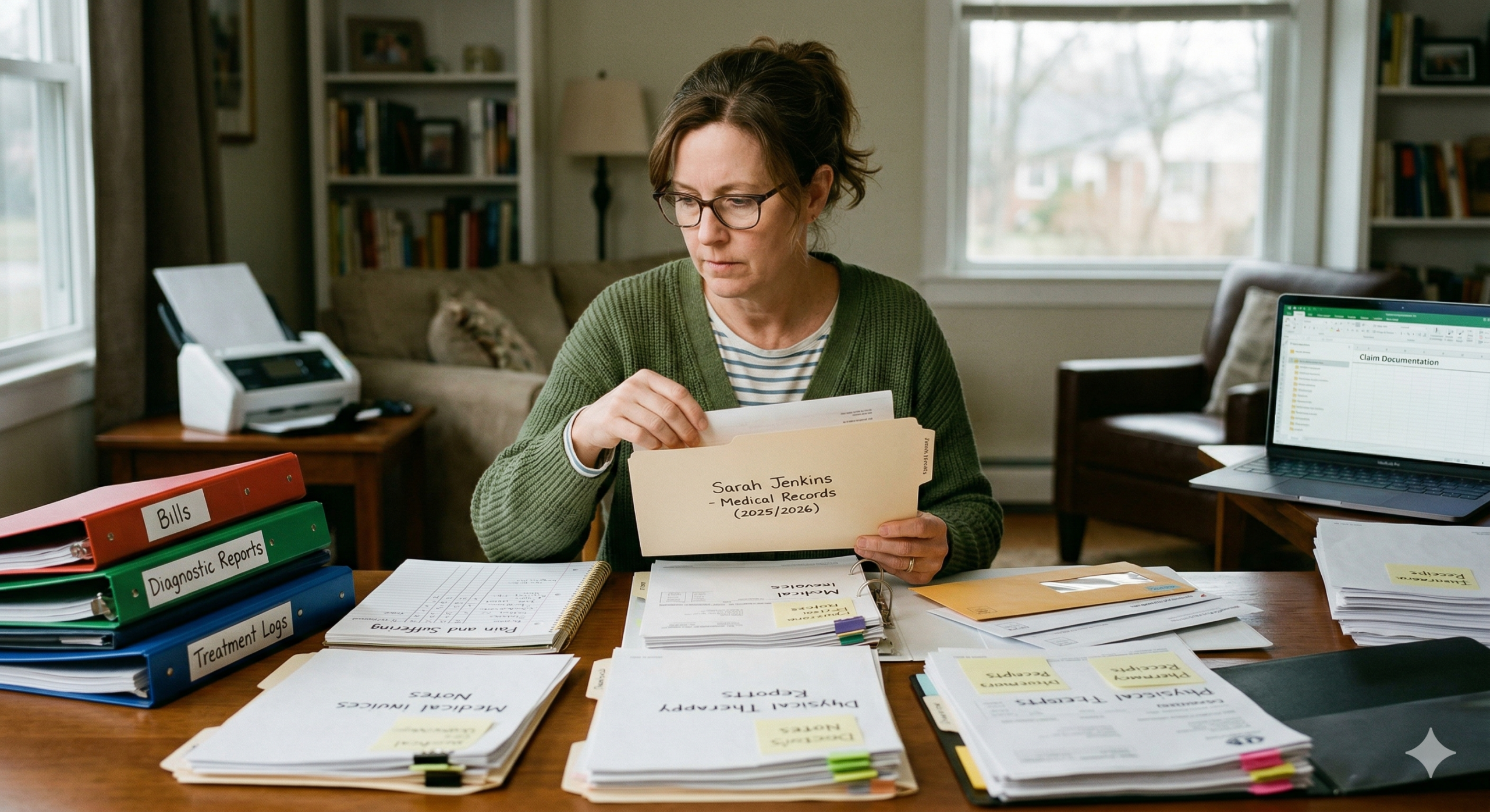 Medical Records to Settlement