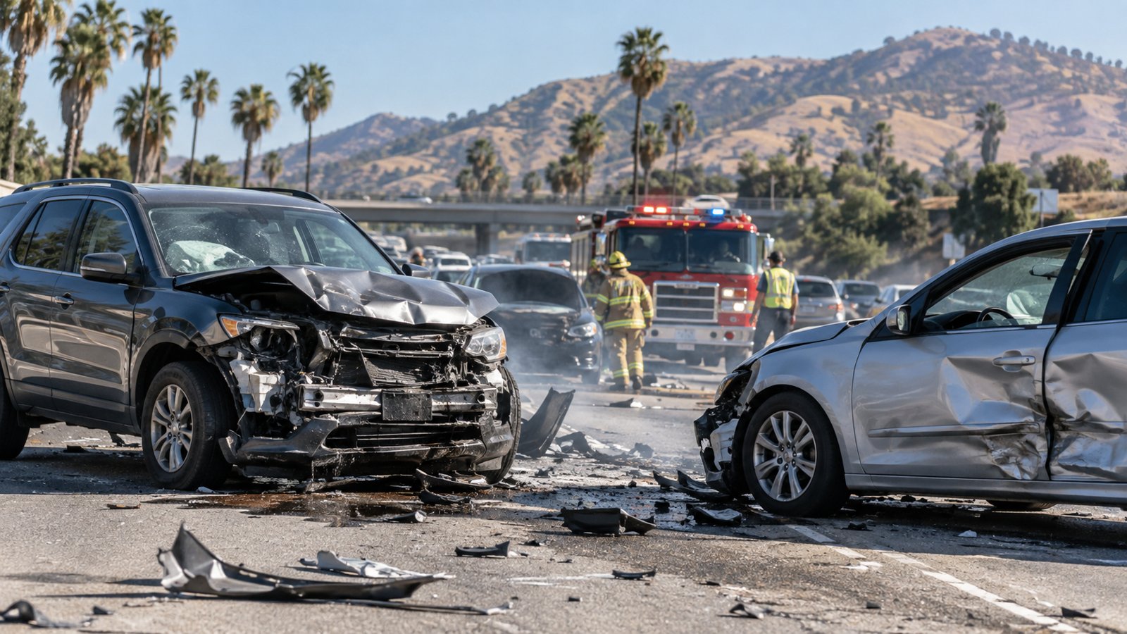 Lane splitting in California and the crashes that follow lane changes